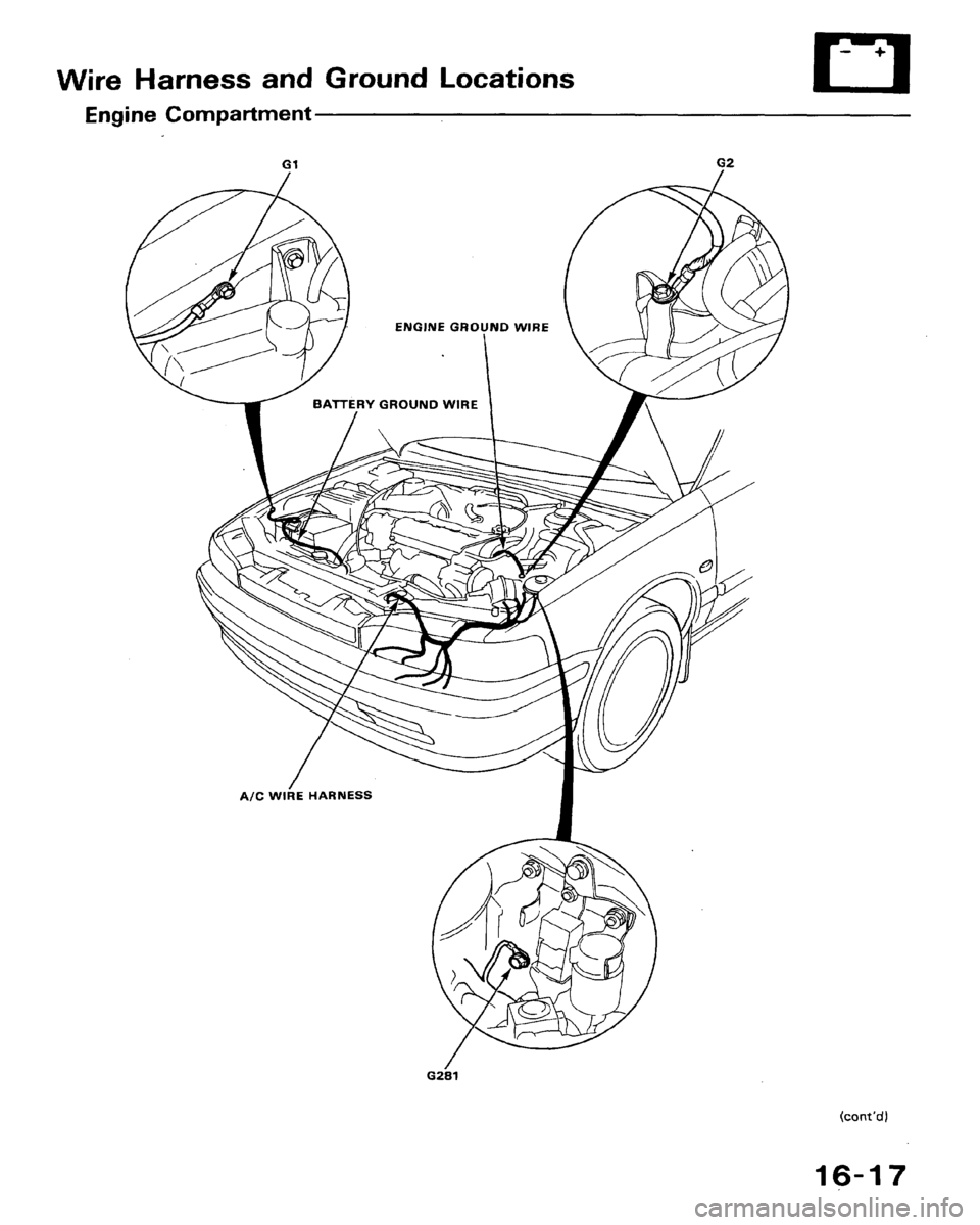 HONDA ACCORD 1990 CB / 4.G Workshop Manual HONDA ACCORD 1990 CB / 4.G Workshop Manual