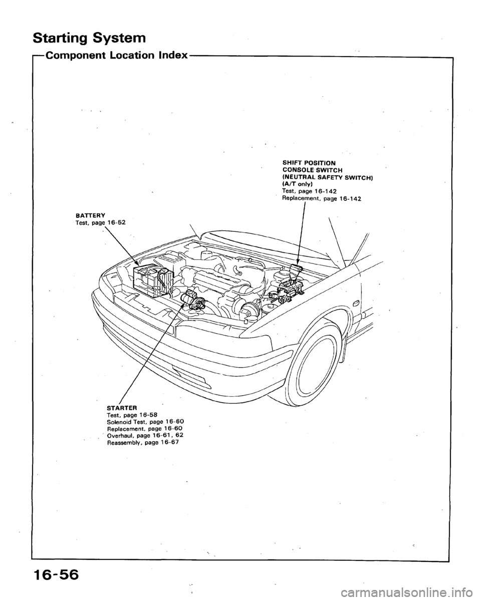 HONDA ACCORD 1994 CB / 4.G Workshop Manual HONDA ACCORD 1994 CB / 4.G Workshop Manual