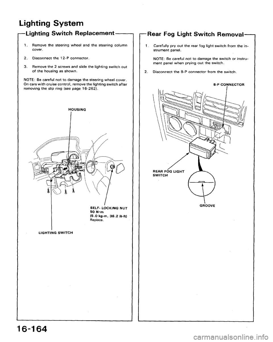 HONDA ACCORD 1994 CB / 4.G Workshop Manual HONDA ACCORD 1994 CB / 4.G Workshop Manual