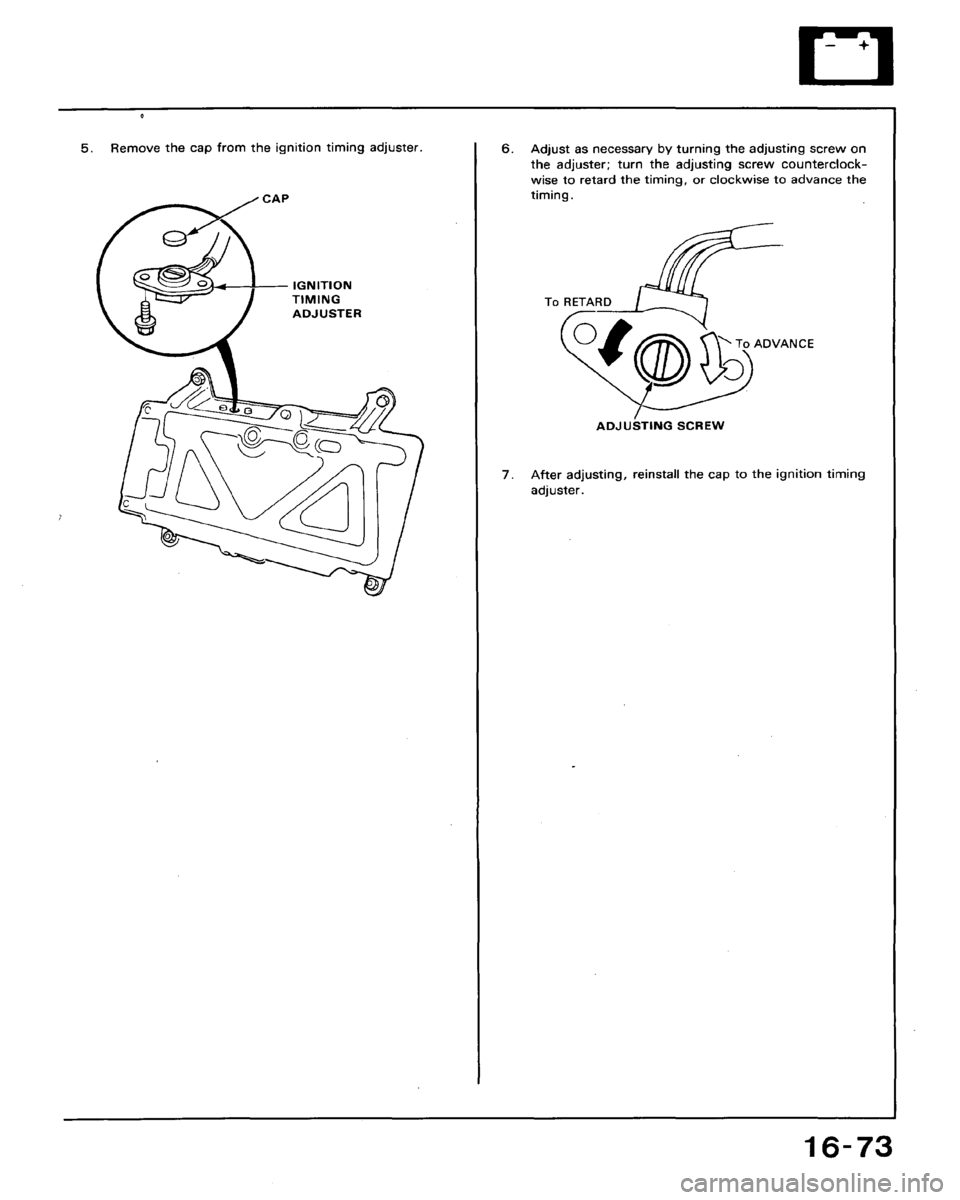 HONDA ACCORD 1994 CB / 4.G Workshop Manual HONDA ACCORD 1994 CB / 4.G Workshop Manual