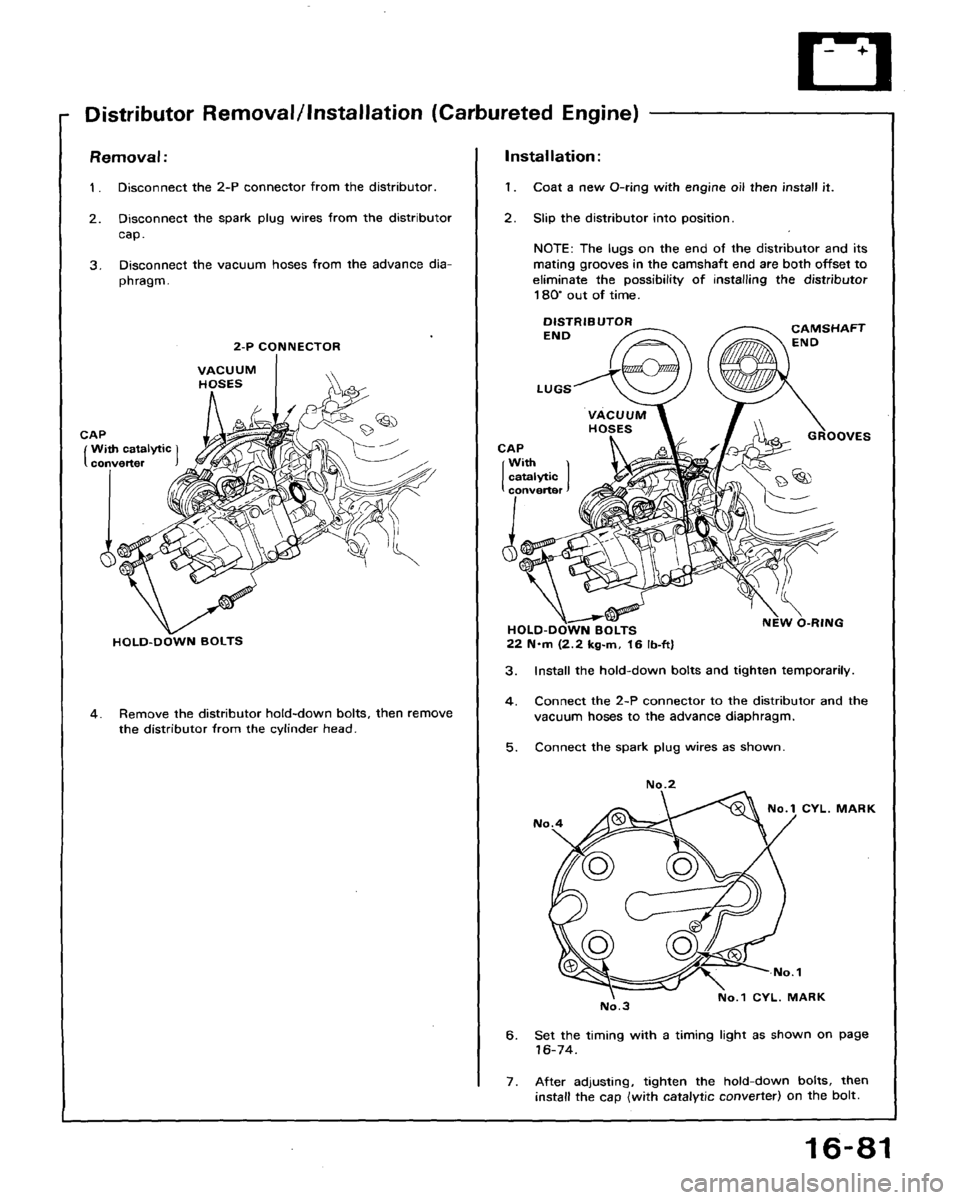 HONDA ACCORD 1994 CB / 4.G Workshop Manual HONDA ACCORD 1994 CB / 4.G Workshop Manual