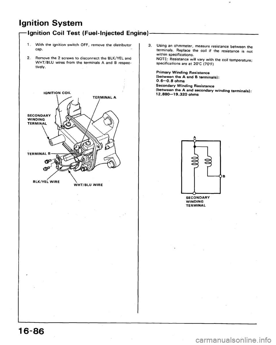 HONDA ACCORD 1994 CB / 4.G Workshop Manual HONDA ACCORD 1994 CB / 4.G Workshop Manual