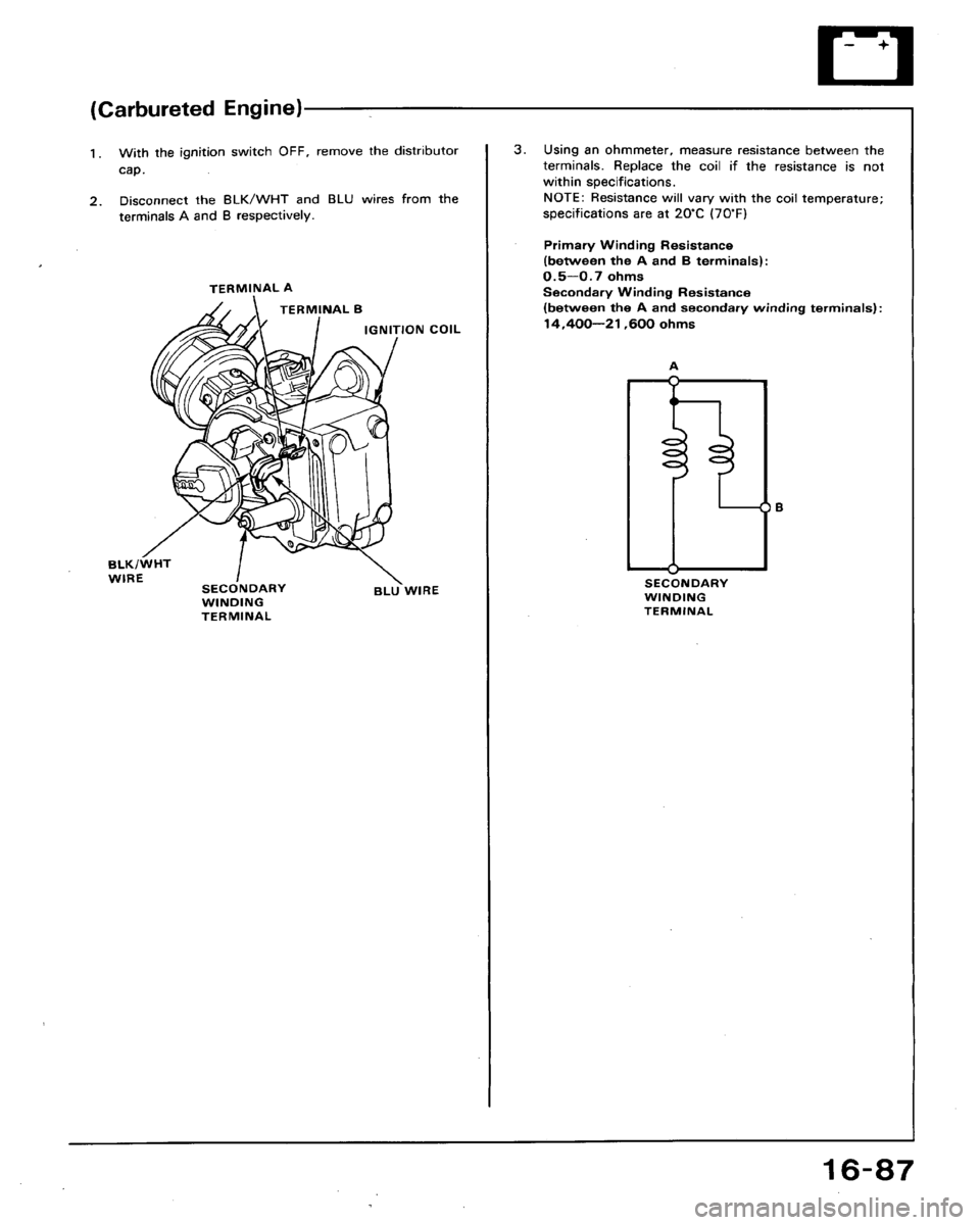 HONDA ACCORD 1994 CB / 4.G Workshop Manual HONDA ACCORD 1994 CB / 4.G Workshop Manual