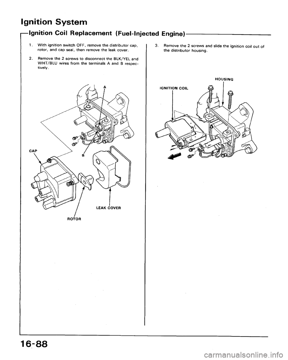HONDA ACCORD 1994 CB / 4.G Workshop Manual HONDA ACCORD 1994 CB / 4.G Workshop Manual