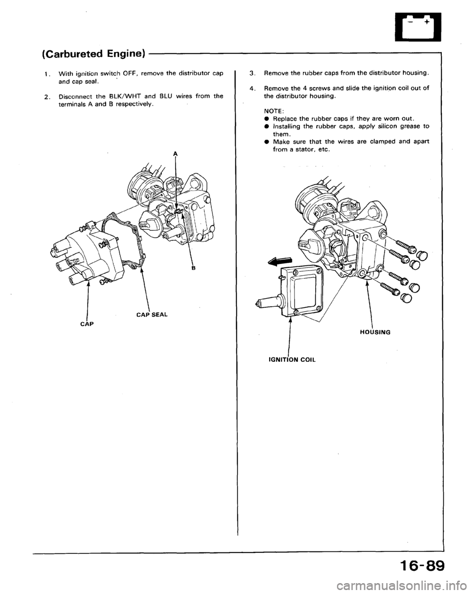 HONDA ACCORD 1994 CB / 4.G Workshop Manual HONDA ACCORD 1994 CB / 4.G Workshop Manual