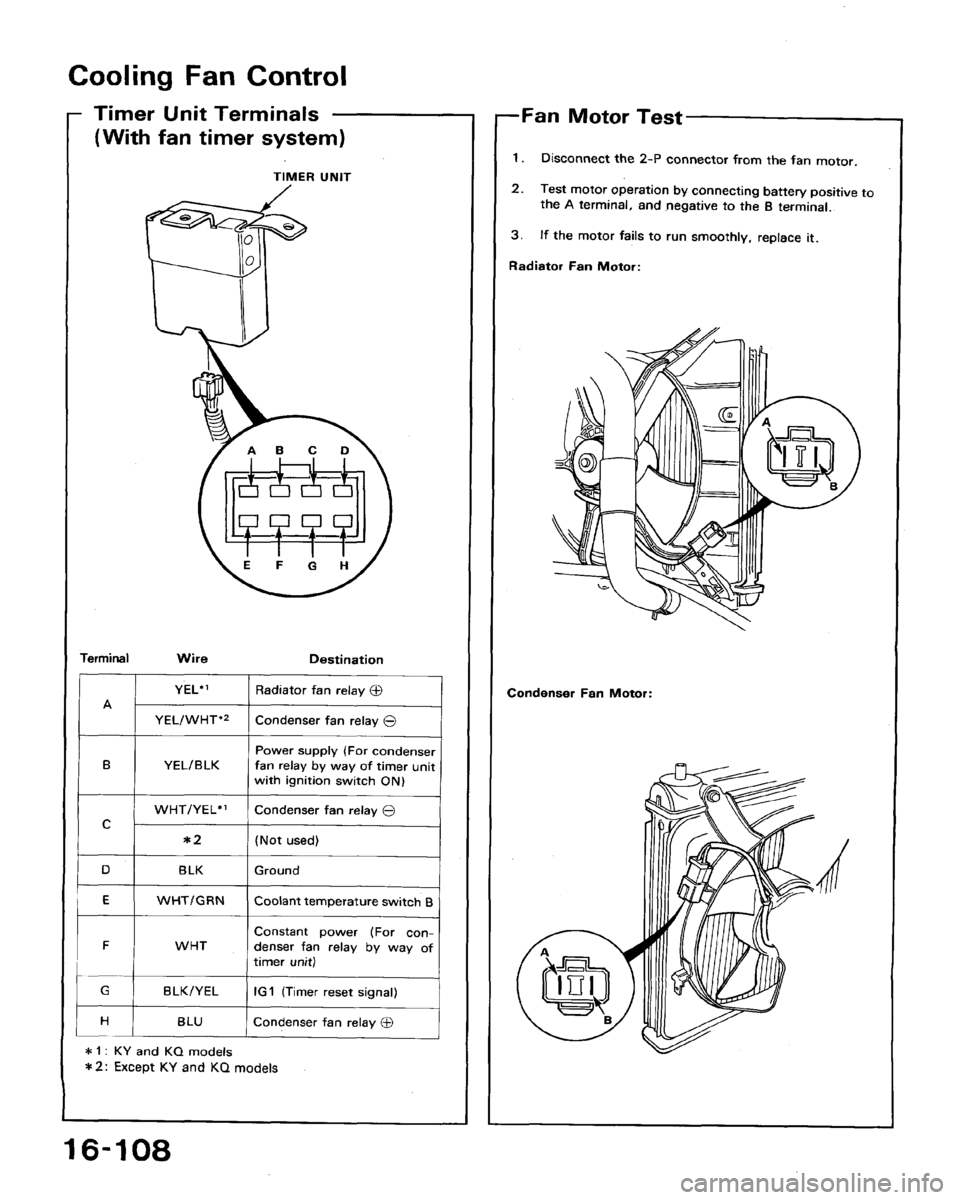 HONDA ACCORD 1994 CB / 4.G Workshop Manual HONDA ACCORD 1994 CB / 4.G Workshop Manual