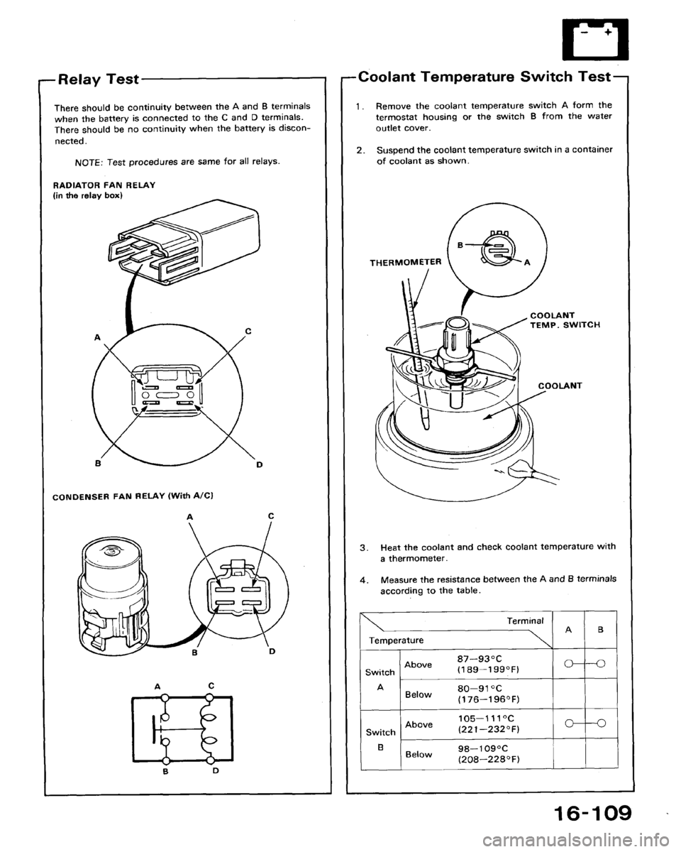 HONDA ACCORD 1994 CB / 4.G Workshop Manual HONDA ACCORD 1994 CB / 4.G Workshop Manual