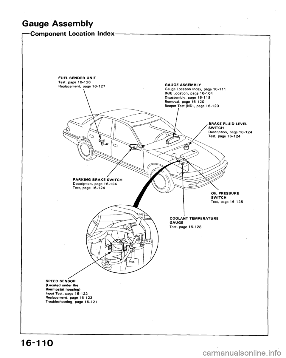 HONDA ACCORD 1994 CB / 4.G Workshop Manual HONDA ACCORD 1994 CB / 4.G Workshop Manual