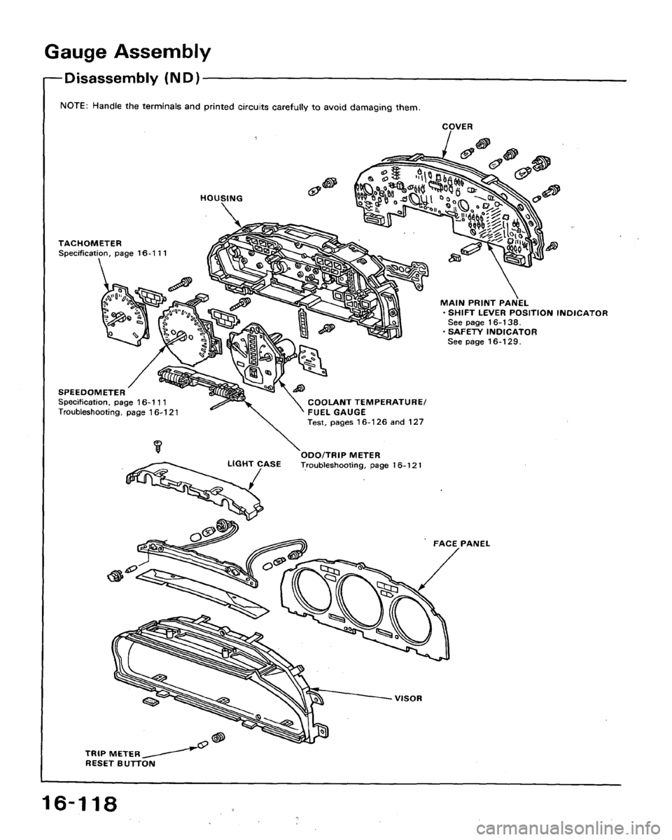 HONDA ACCORD 1994 CB / 4.G Workshop Manual HONDA ACCORD 1994 CB / 4.G Workshop Manual