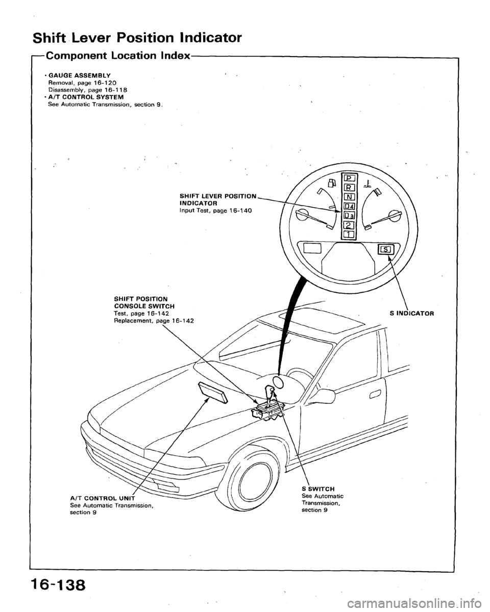 HONDA ACCORD 1990 CB / 4.G Workshop Manual HONDA ACCORD 1990 CB / 4.G Workshop Manual