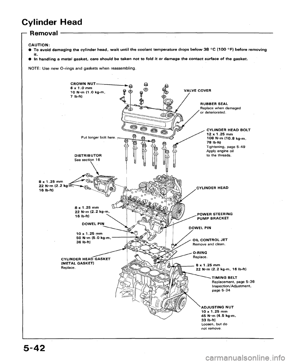 HONDA ACCORD 1991 CB / 4.G Owners Manual 