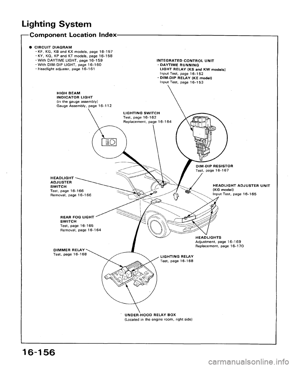 HONDA ACCORD 1994 CB / 4.G Workshop Manual HONDA ACCORD 1994 CB / 4.G Workshop Manual