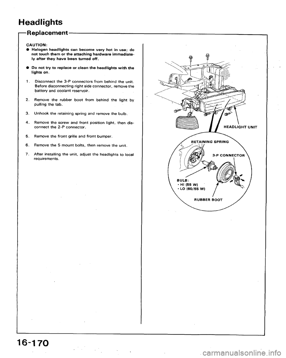 HONDA ACCORD 1994 CB / 4.G Workshop Manual HONDA ACCORD 1994 CB / 4.G Workshop Manual
