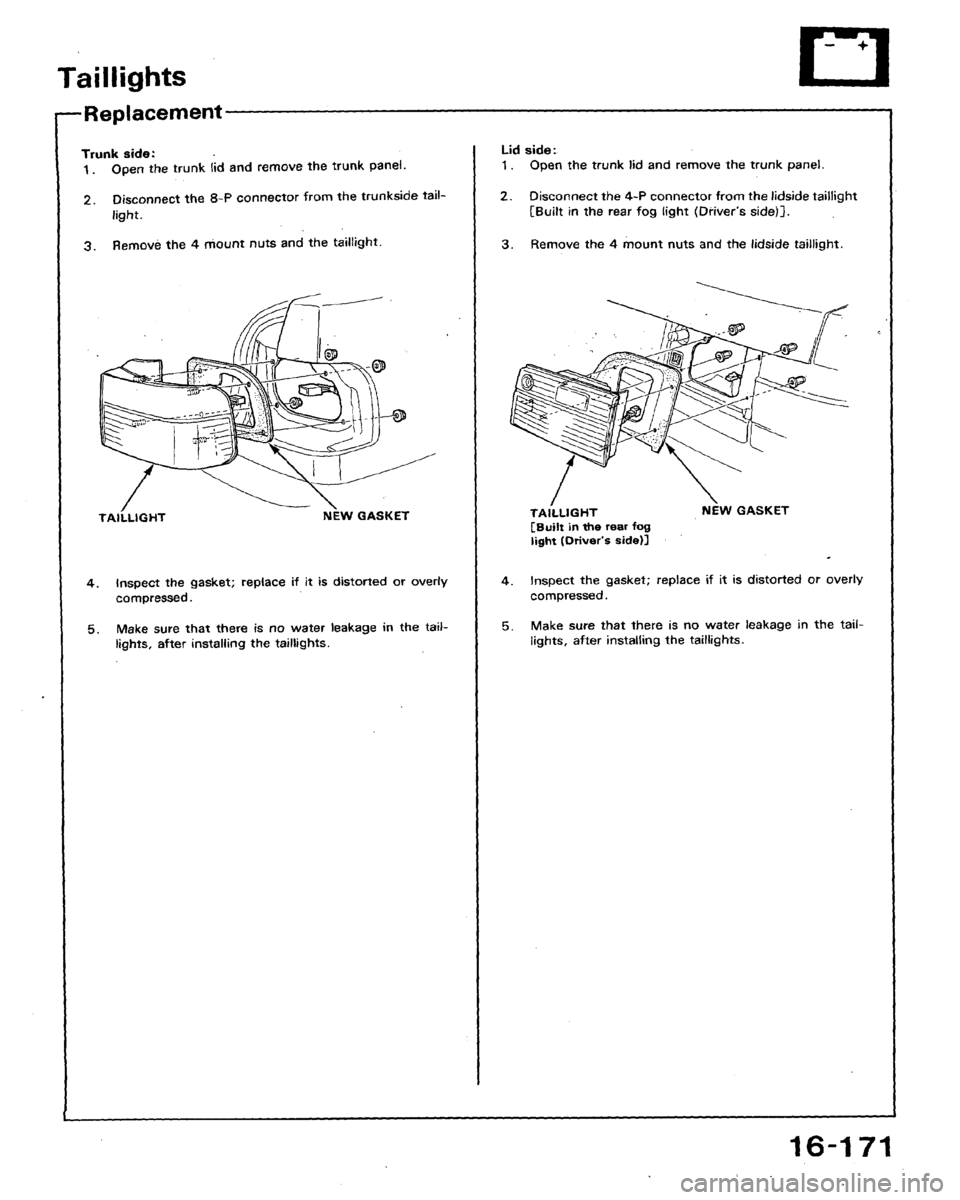 HONDA ACCORD 1994 CB / 4.G Workshop Manual HONDA ACCORD 1994 CB / 4.G Workshop Manual