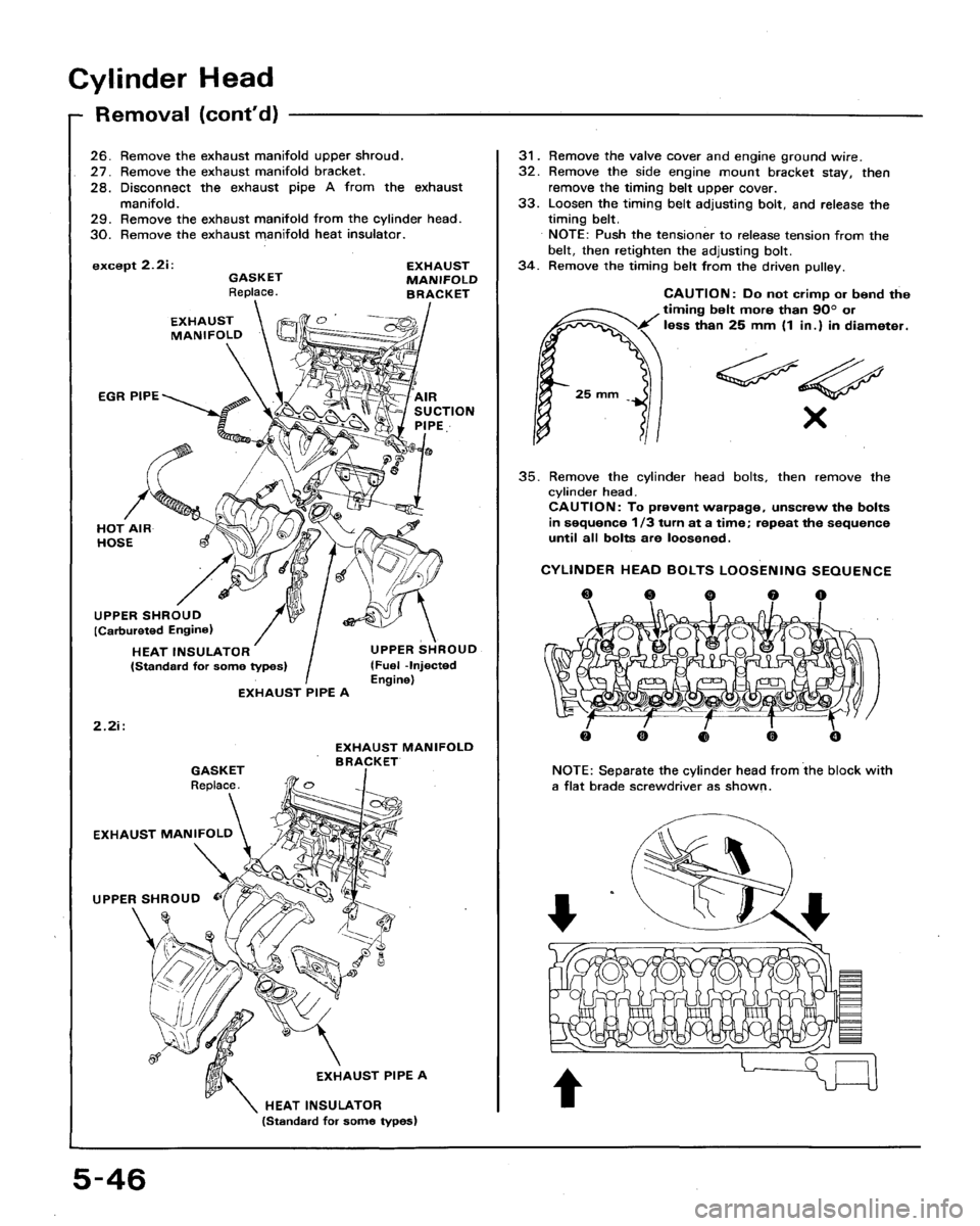 HONDA ACCORD 1991 CB / 4.G Owners Manual 