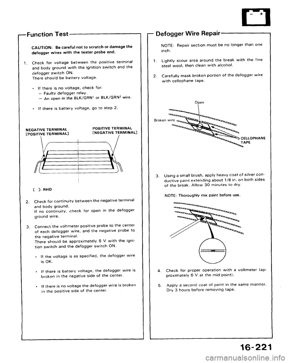 HONDA ACCORD 1992 CB / 4.G Workshop Manual 