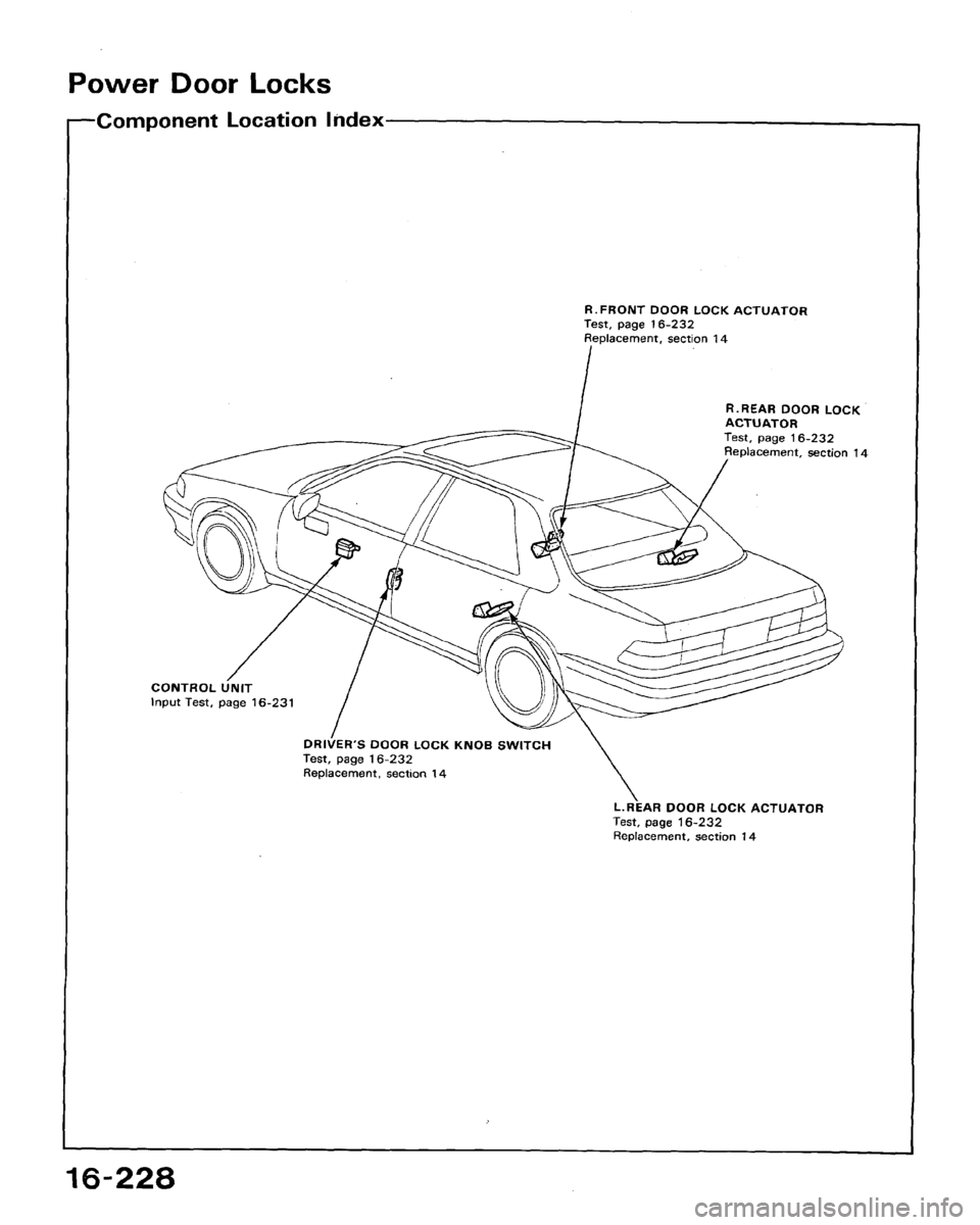 HONDA ACCORD 1992 CB / 4.G Workshop Manual 