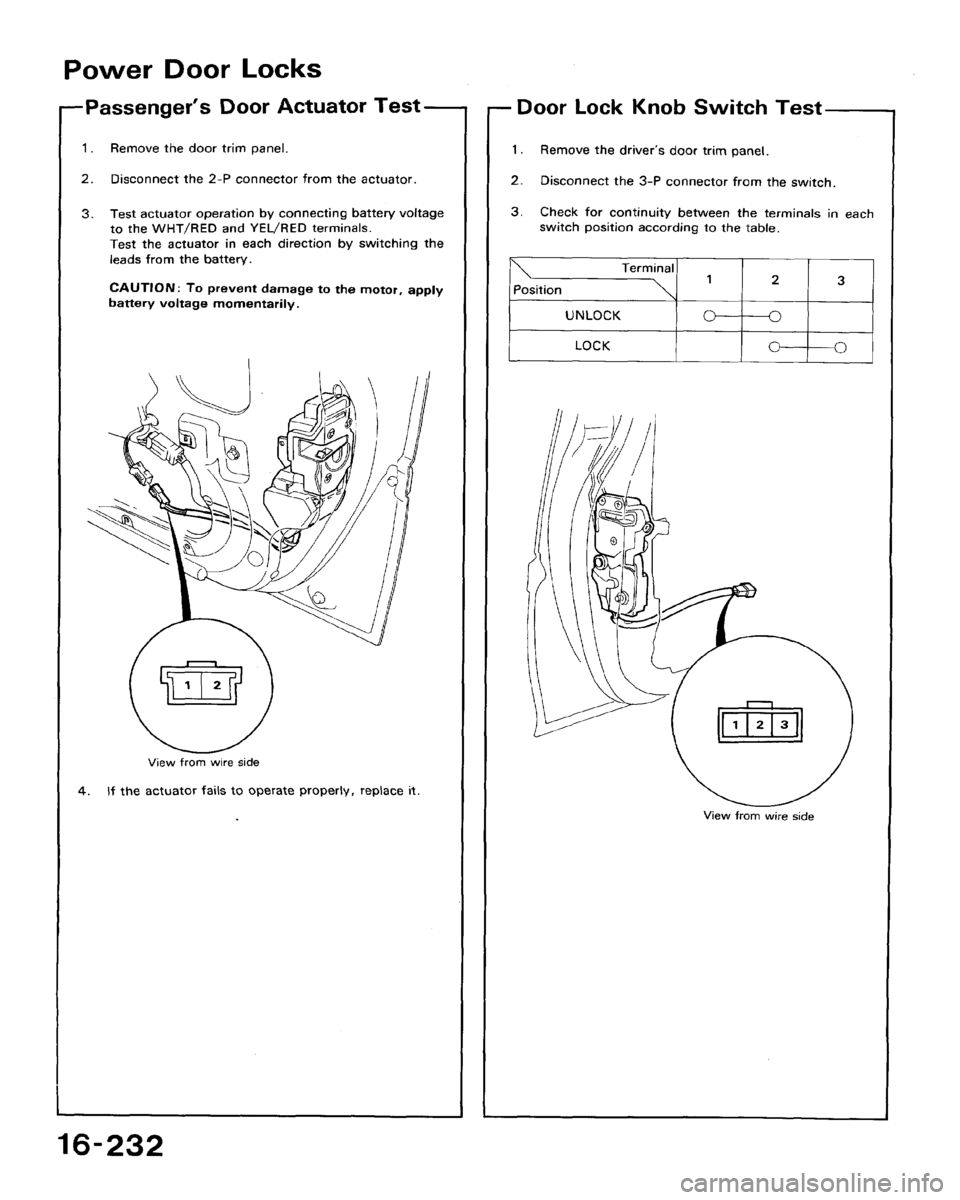 HONDA ACCORD 1994 CB / 4.G Workshop Manual 