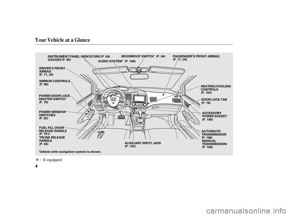 HONDA CIVIC 2006 8.G Owners Manual 