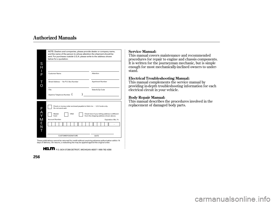 HONDA CIVIC 2006 8.G Owners Manual µµ
µ
( % ) $
%."#)
This manual covers maintenance and recommended 
procedures f or repair to engine and chassis components.
It is written f or the journeyman mechanic, but is si