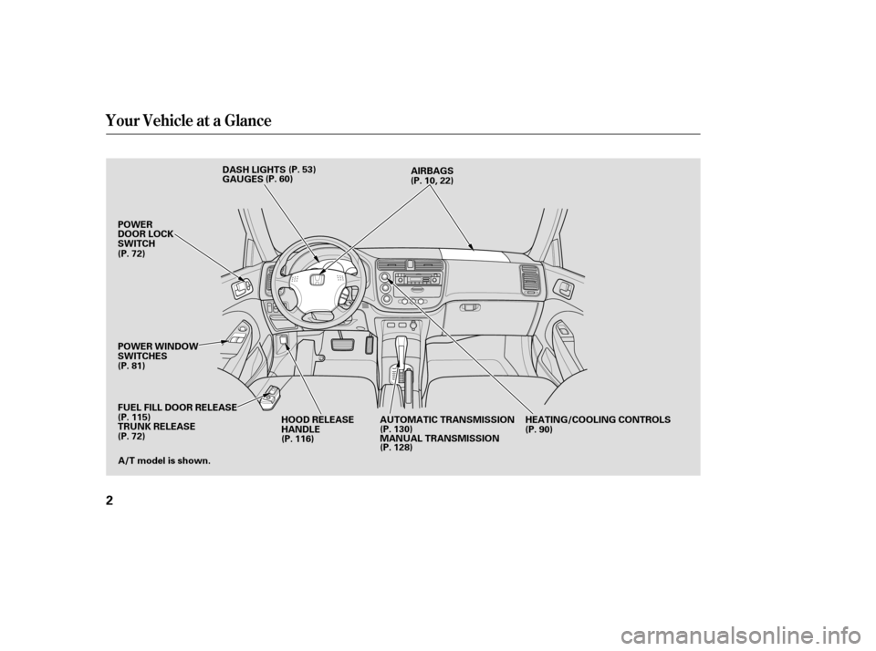 HONDA CIVIC COUPE 2004 7.G Owners Manual 