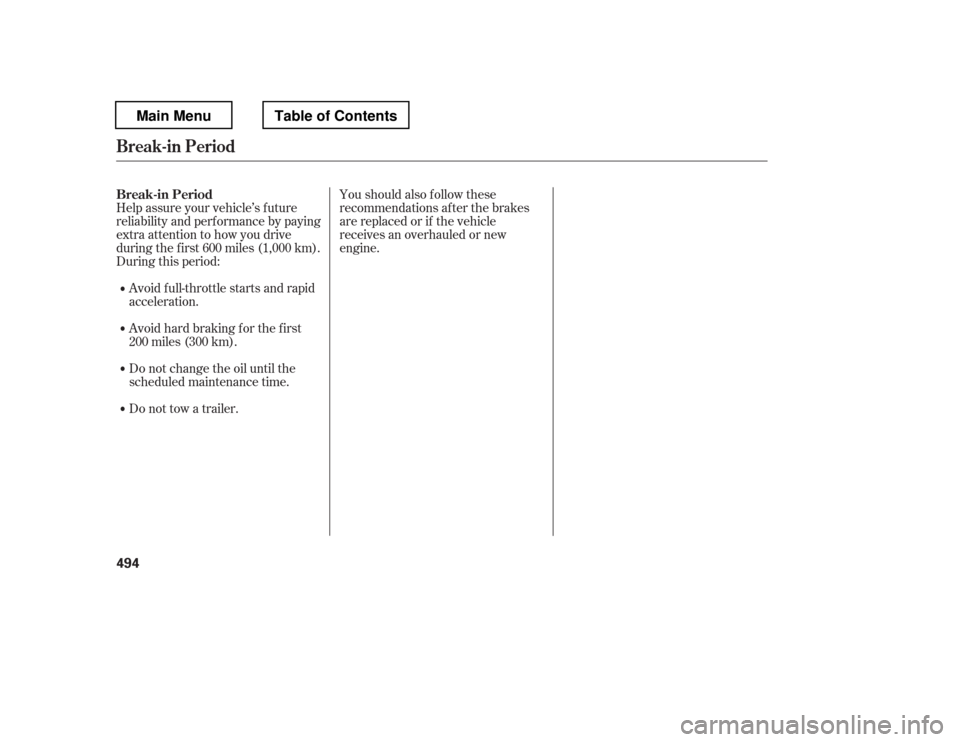 HONDA PILOT 2012 2.G Owners Manual Help assure your vehicle