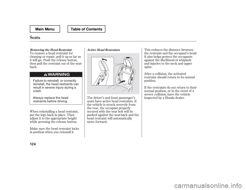 HONDA RIDGELINE 2012 1.G Owners Manual The driver