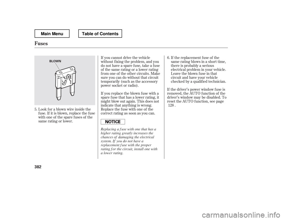 HONDA RIDGELINE 2012 1.G Owners Manual If the driver