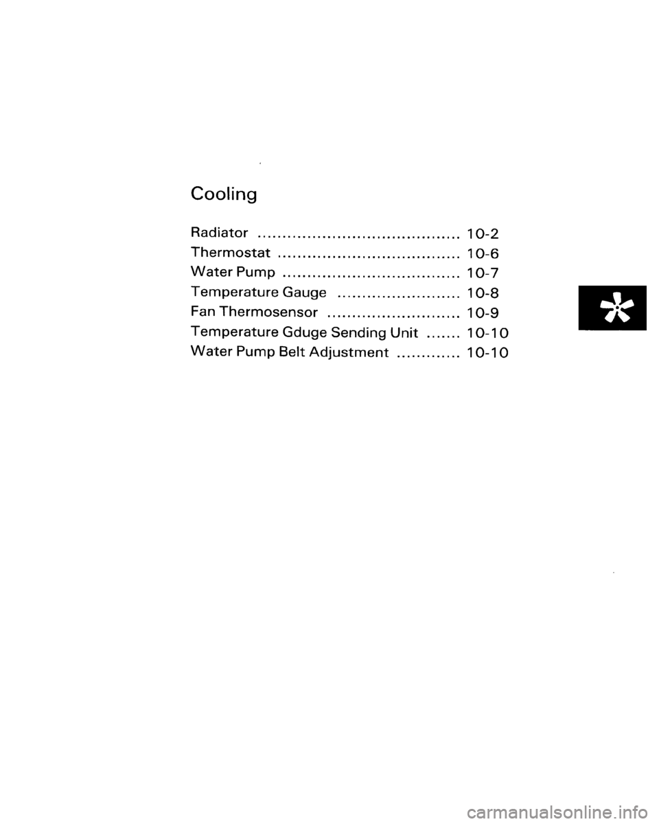 HONDA ACCORD 1986 CA / 3.G Workshop Manual 