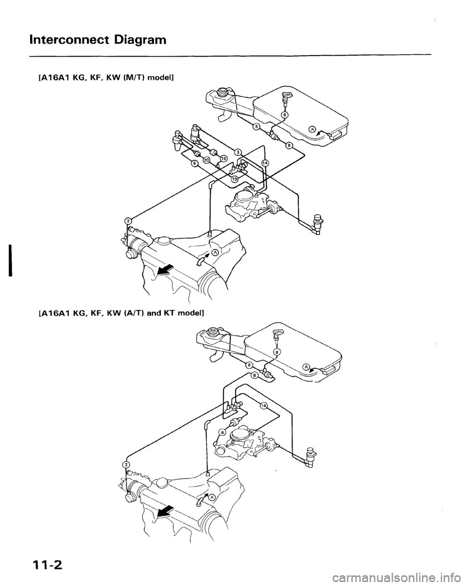 HONDA ACCORD 1986 CA / 3.G Workshop Manual 