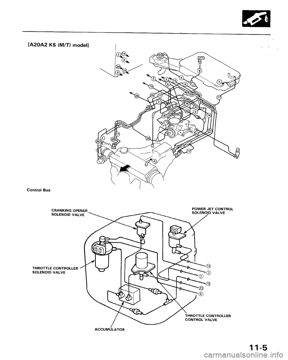 HONDA ACCORD 1986 CA / 3.G Workshop Manual 