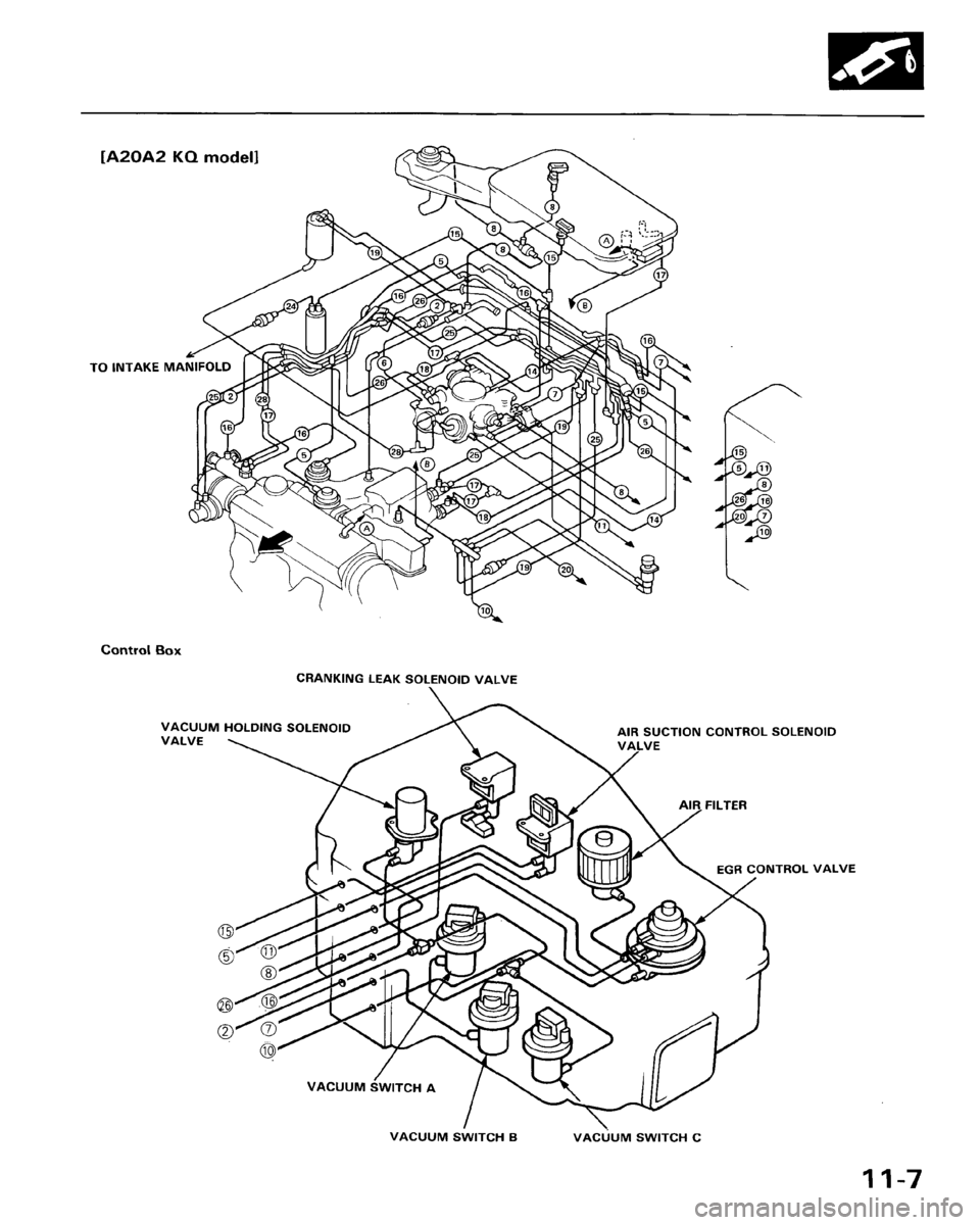 HONDA ACCORD 1986 CA / 3.G Workshop Manual 