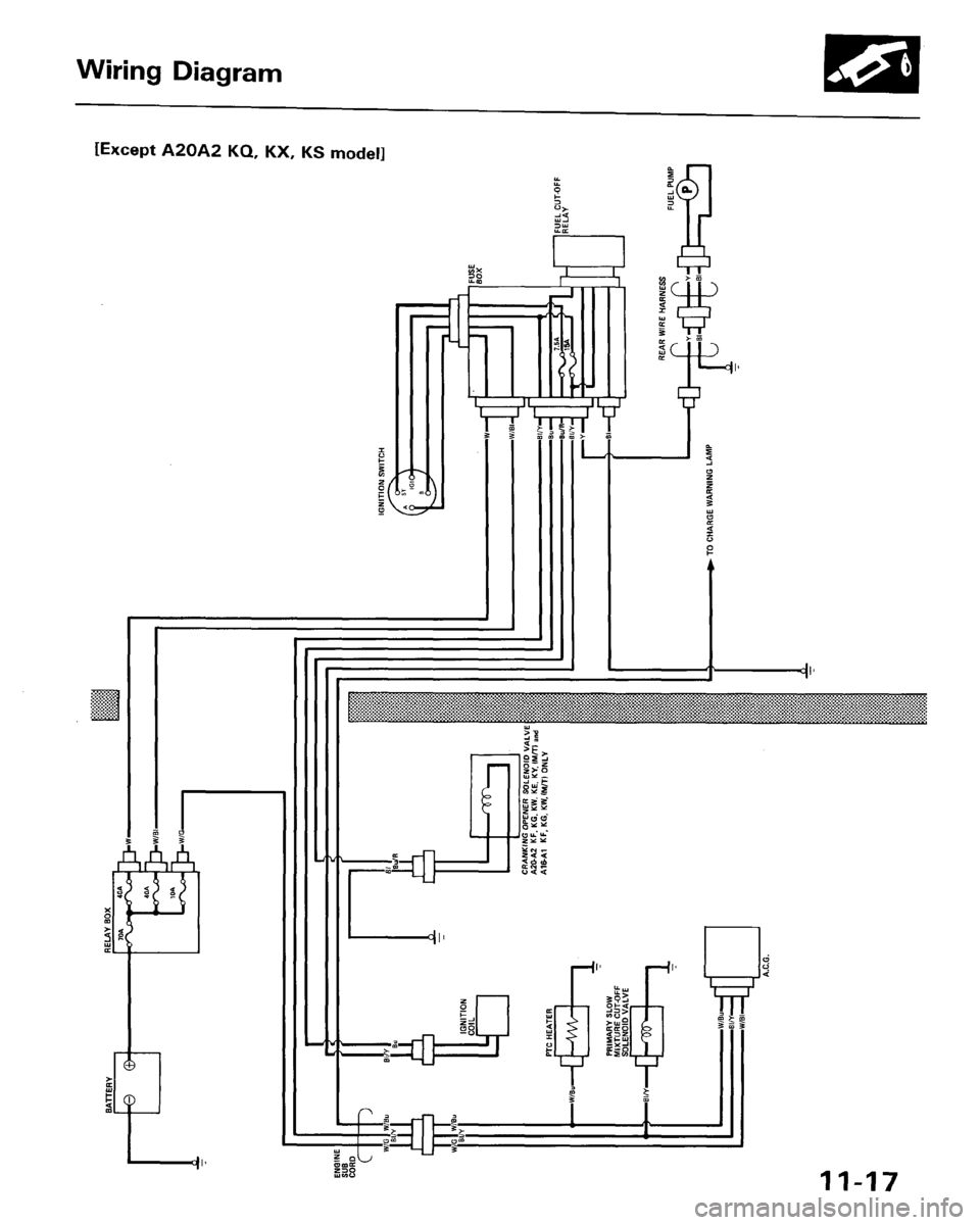 HONDA ACCORD 1986 CA / 3.G Workshop Manual 