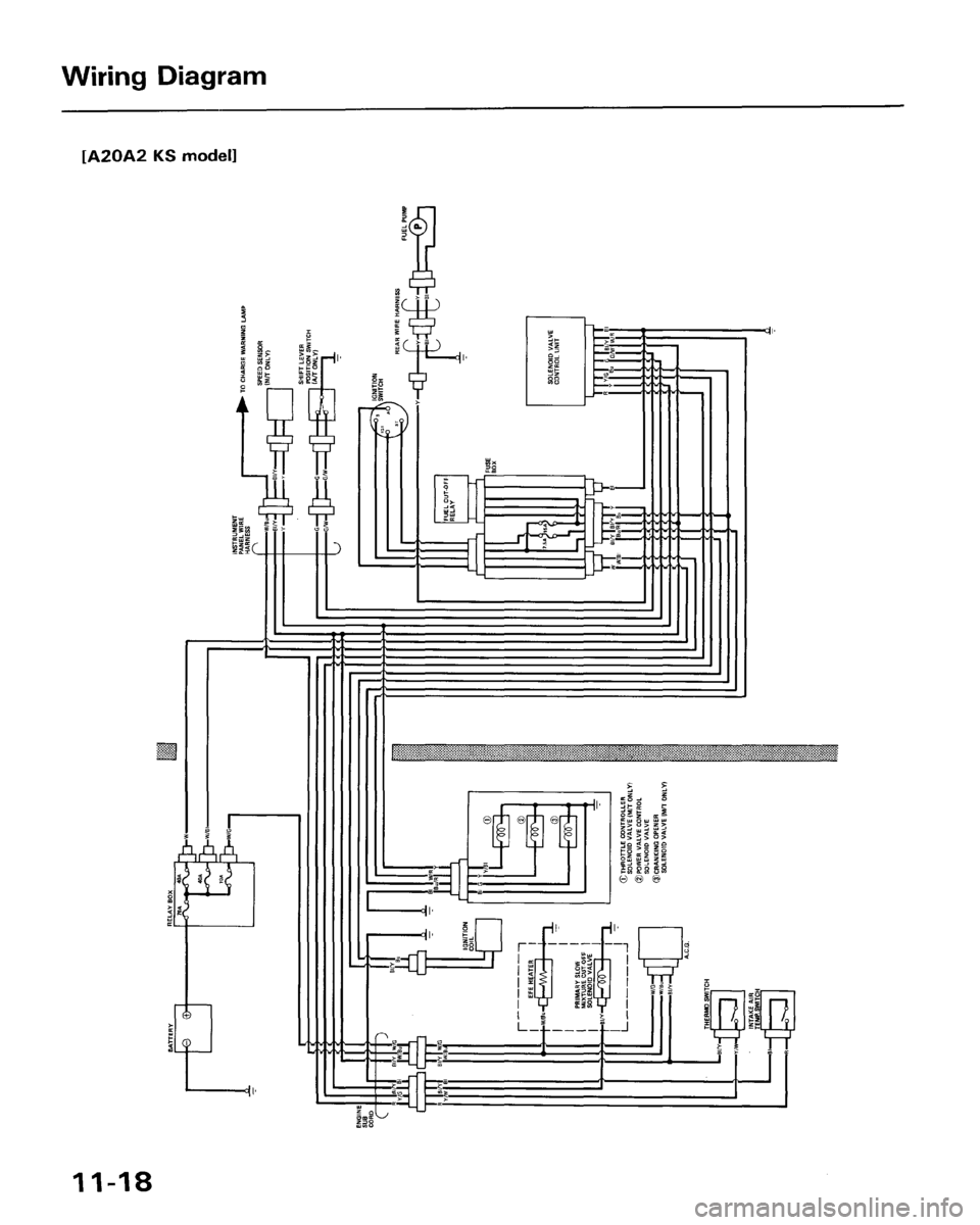 HONDA ACCORD 1986 CA / 3.G Workshop Manual 