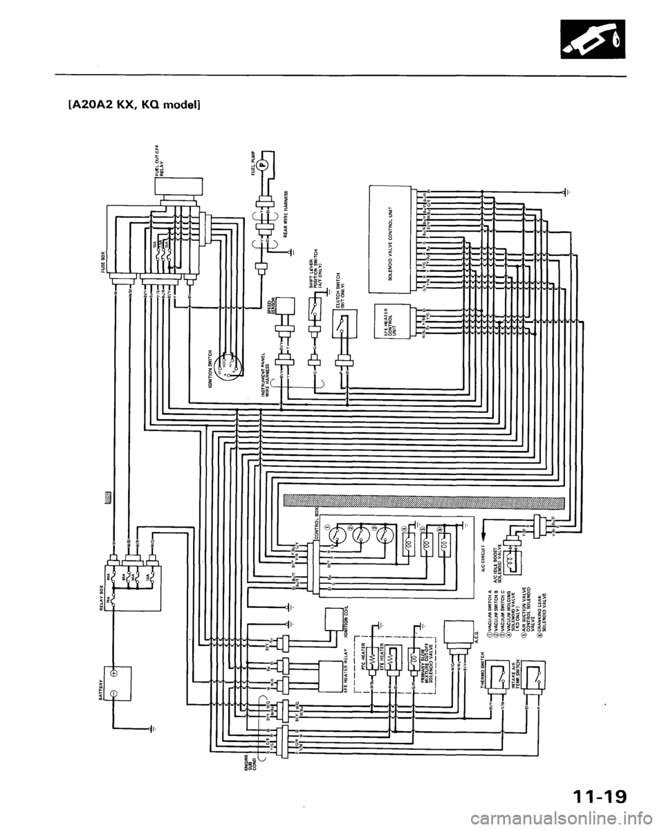 HONDA ACCORD 1986 CA / 3.G Workshop Manual 