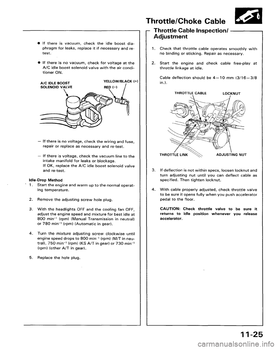 HONDA ACCORD 1986 CA / 3.G Workshop Manual 