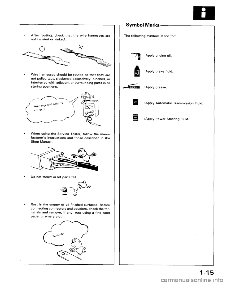 HONDA ACCORD 1986 CA / 3.G User Guide 