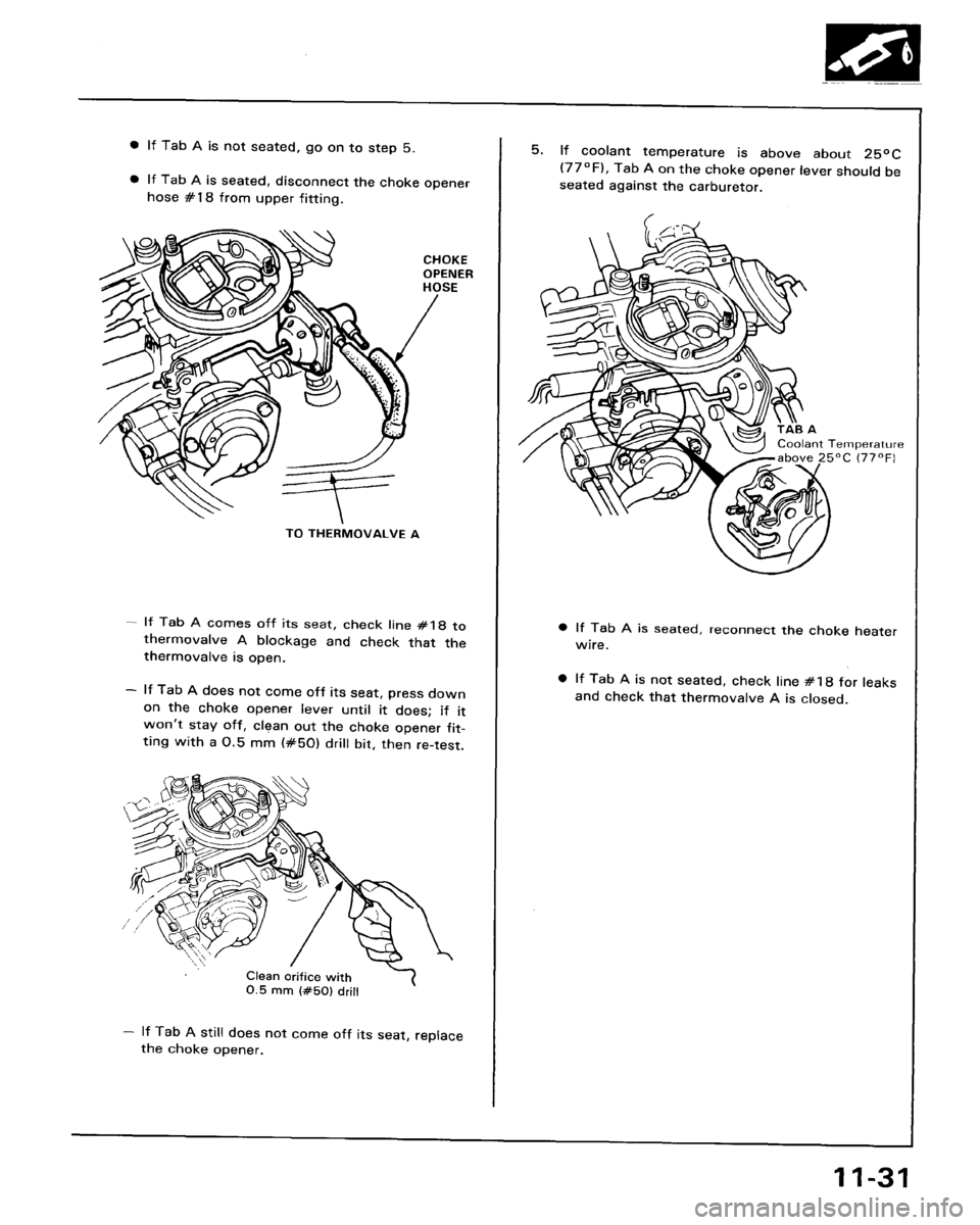 HONDA ACCORD 1986 CA / 3.G Workshop Manual 