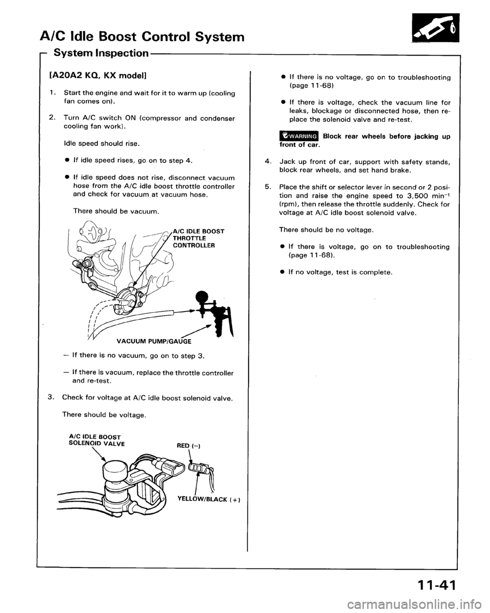 HONDA ACCORD 1986 CA / 3.G Workshop Manual 
