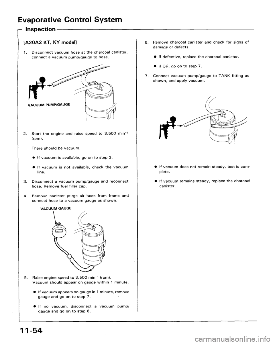 HONDA ACCORD 1986 CA / 3.G Workshop Manual 