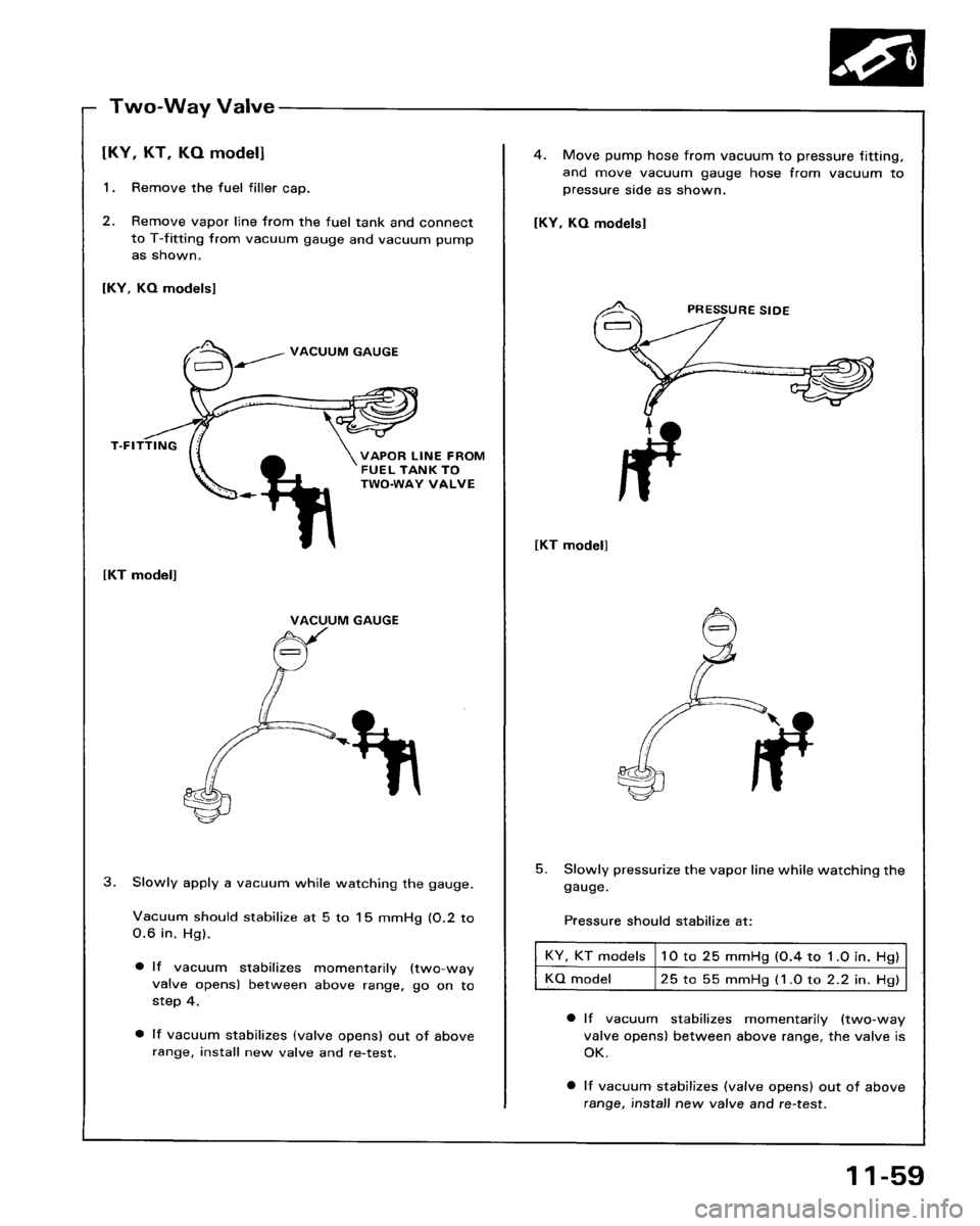 HONDA ACCORD 1986 CA / 3.G Workshop Manual 