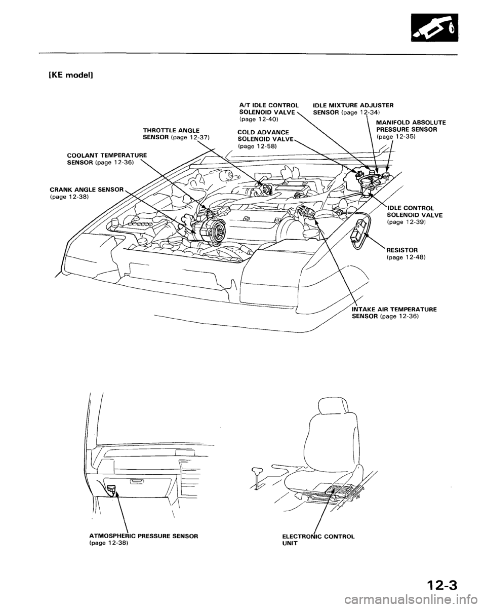 HONDA ACCORD 1986 CA / 3.G Workshop Manual 