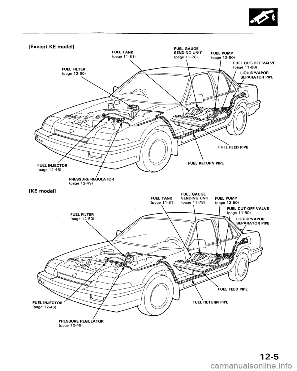 HONDA ACCORD 1986 CA / 3.G Workshop Manual 