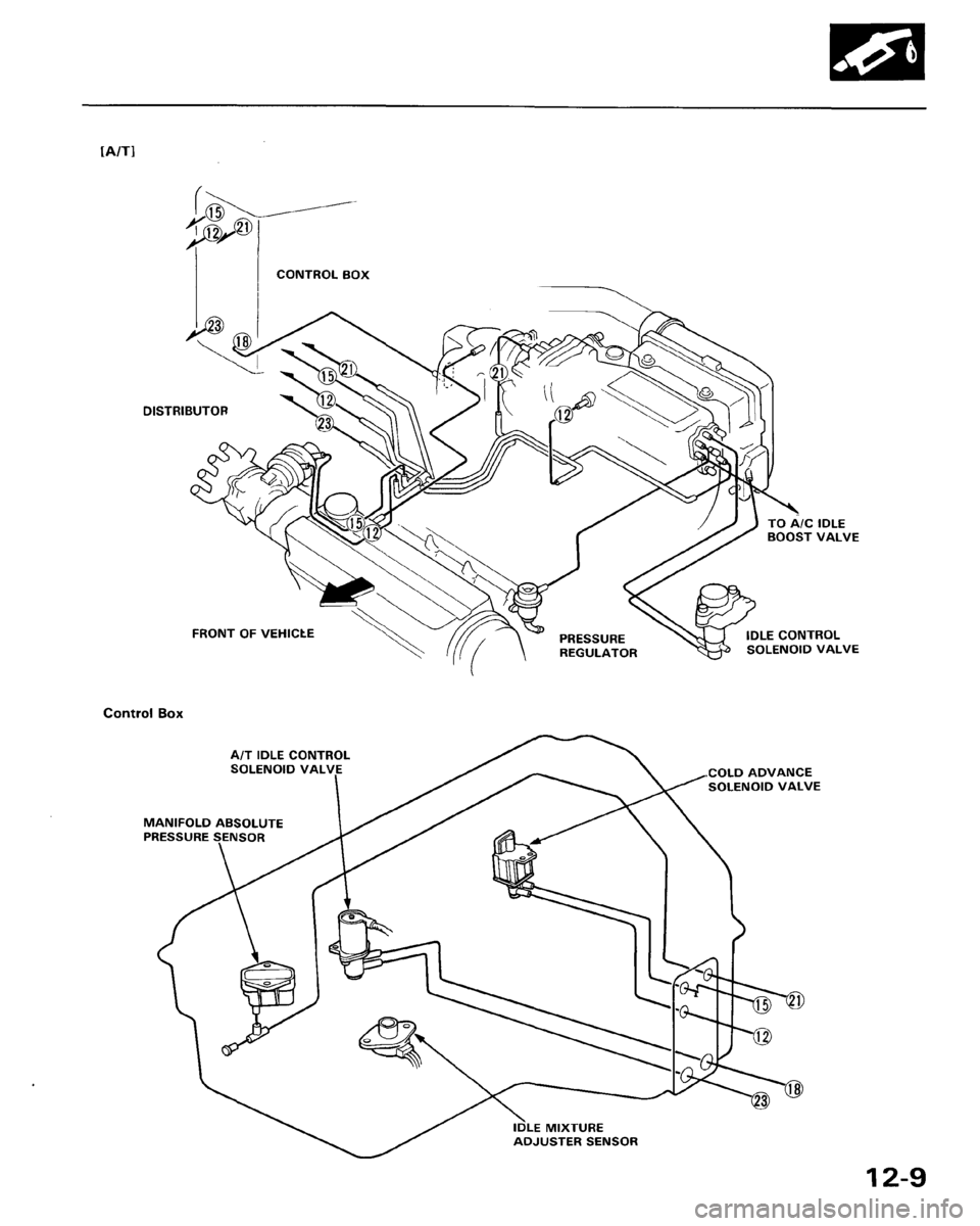 HONDA ACCORD 1986 CA / 3.G Workshop Manual 