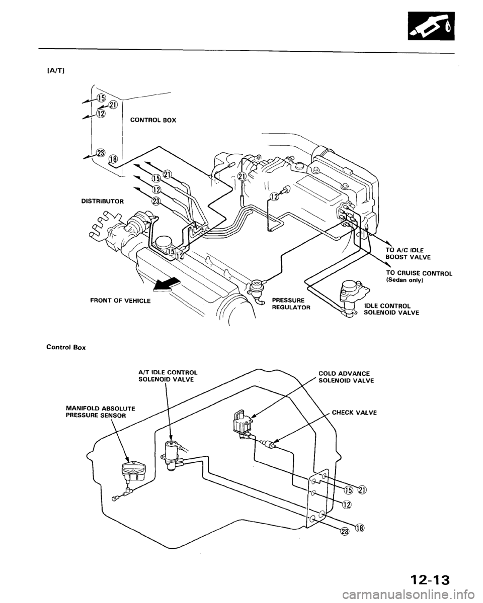 HONDA ACCORD 1986 CA / 3.G Workshop Manual 