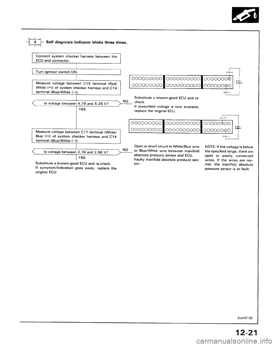HONDA ACCORD 1986 CA / 3.G Workshop Manual 