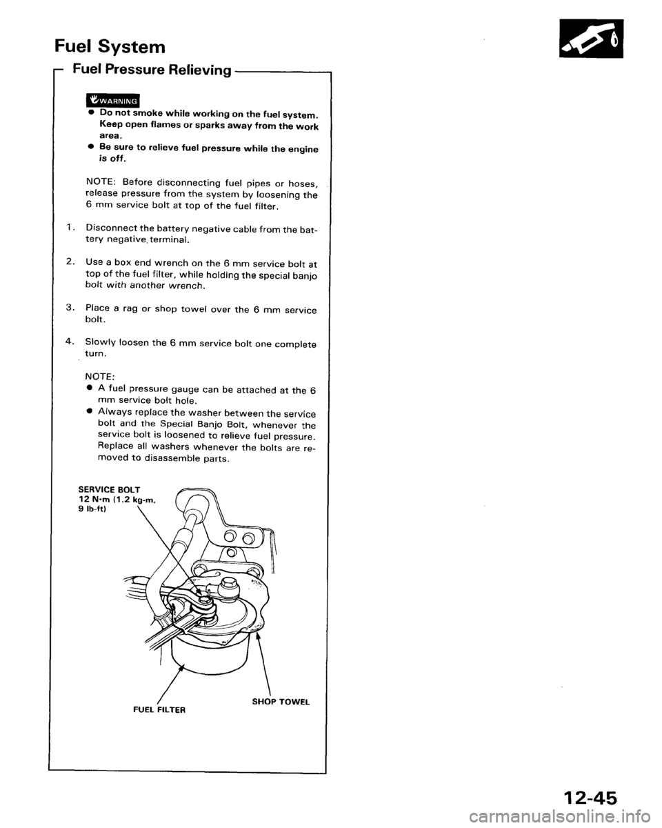 HONDA ACCORD 1986 CA / 3.G Workshop Manual 