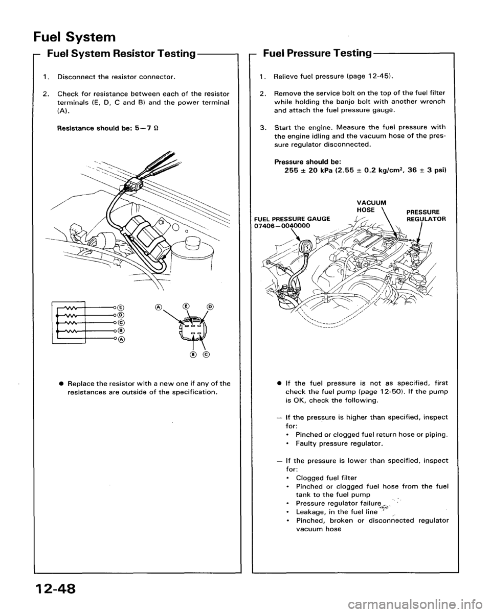 HONDA ACCORD 1986 CA / 3.G Workshop Manual 