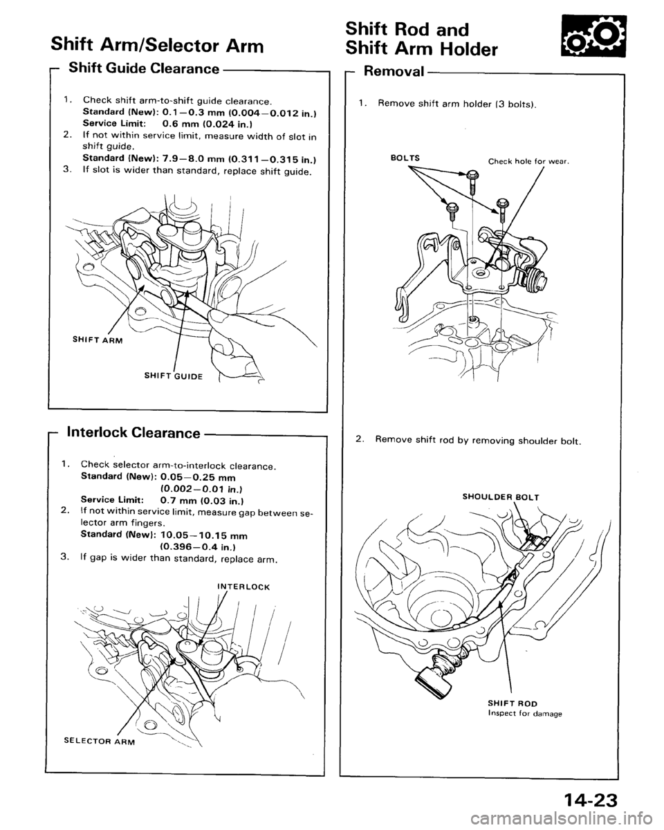 HONDA ACCORD 1986 CA / 3.G Workshop Manual HONDA ACCORD 1986 CA / 3.G Workshop Manual