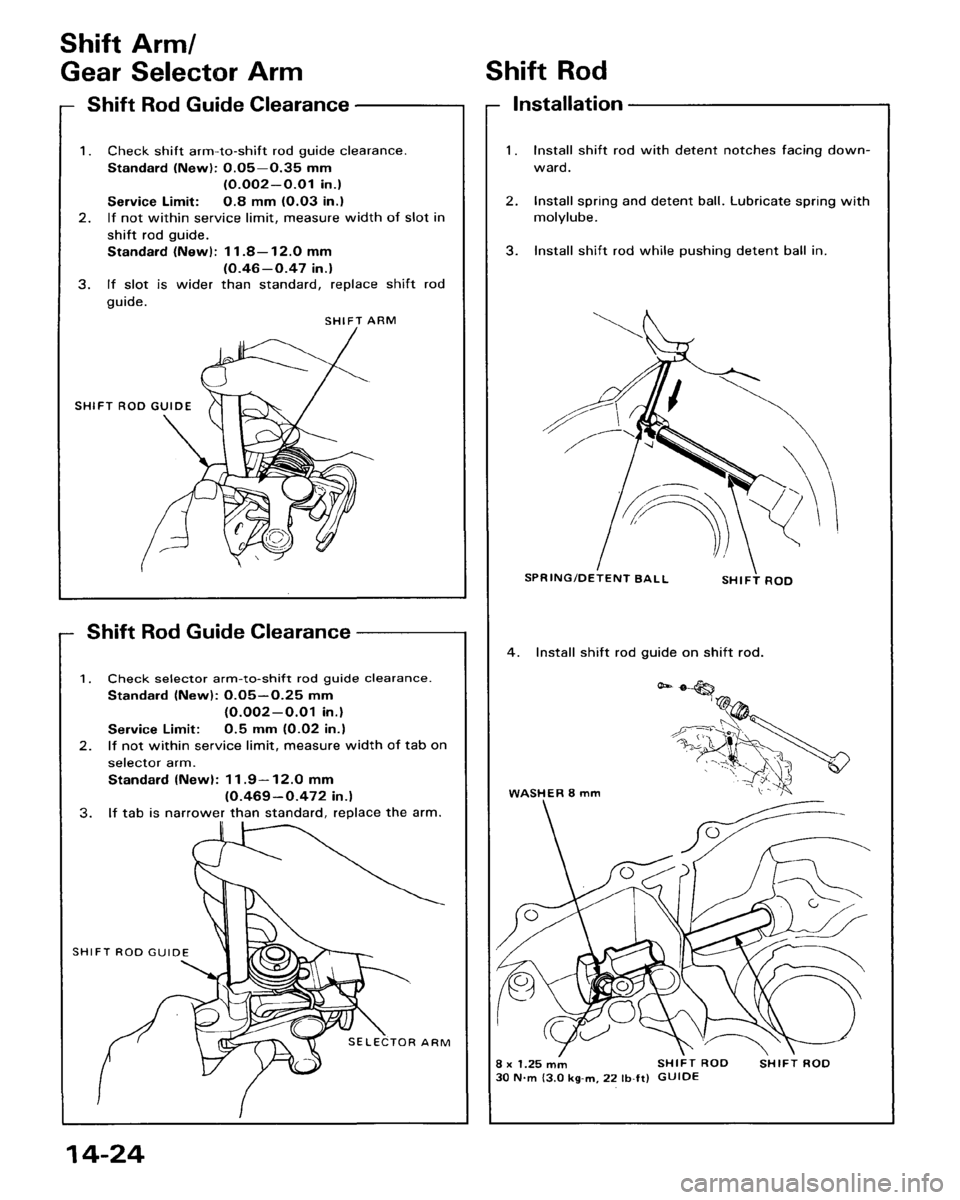 HONDA ACCORD 1986 CA / 3.G Workshop Manual HONDA ACCORD 1986 CA / 3.G Workshop Manual